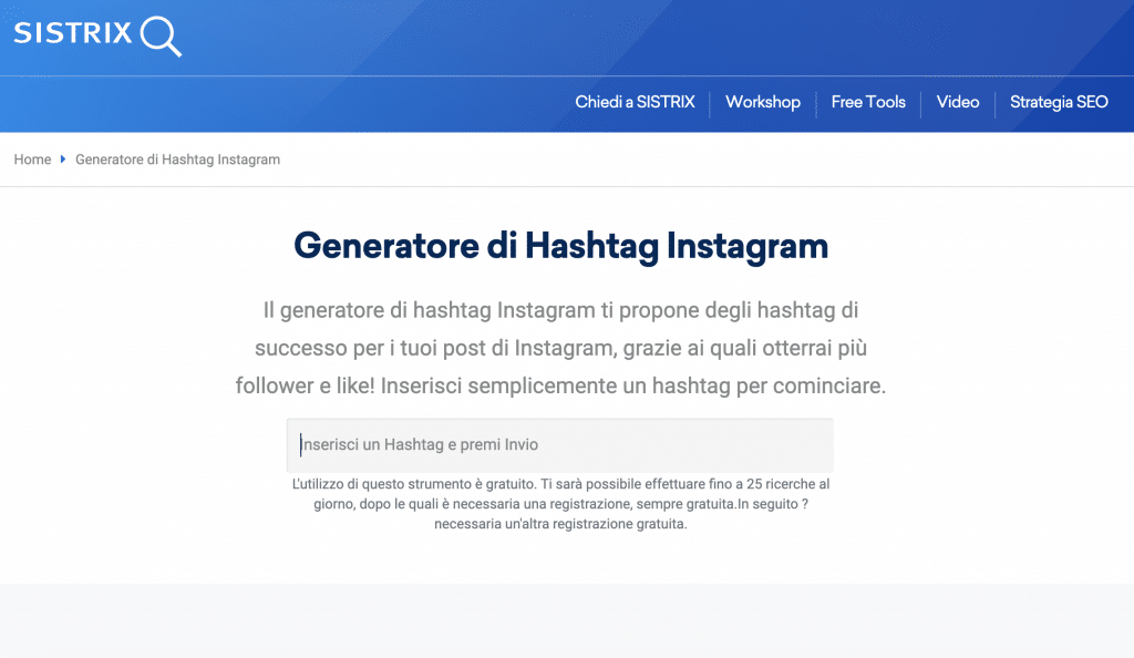 3 generatori di hashtag su Instagram